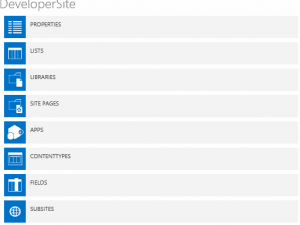 With this tool you can take a look behind the scenes in SharePoint and see all the properties of all the objects in your site collection.